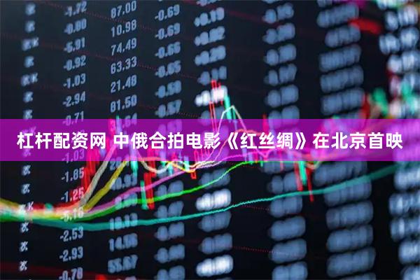 杠杆配资网 中俄合拍电影《红丝绸》在北京首映